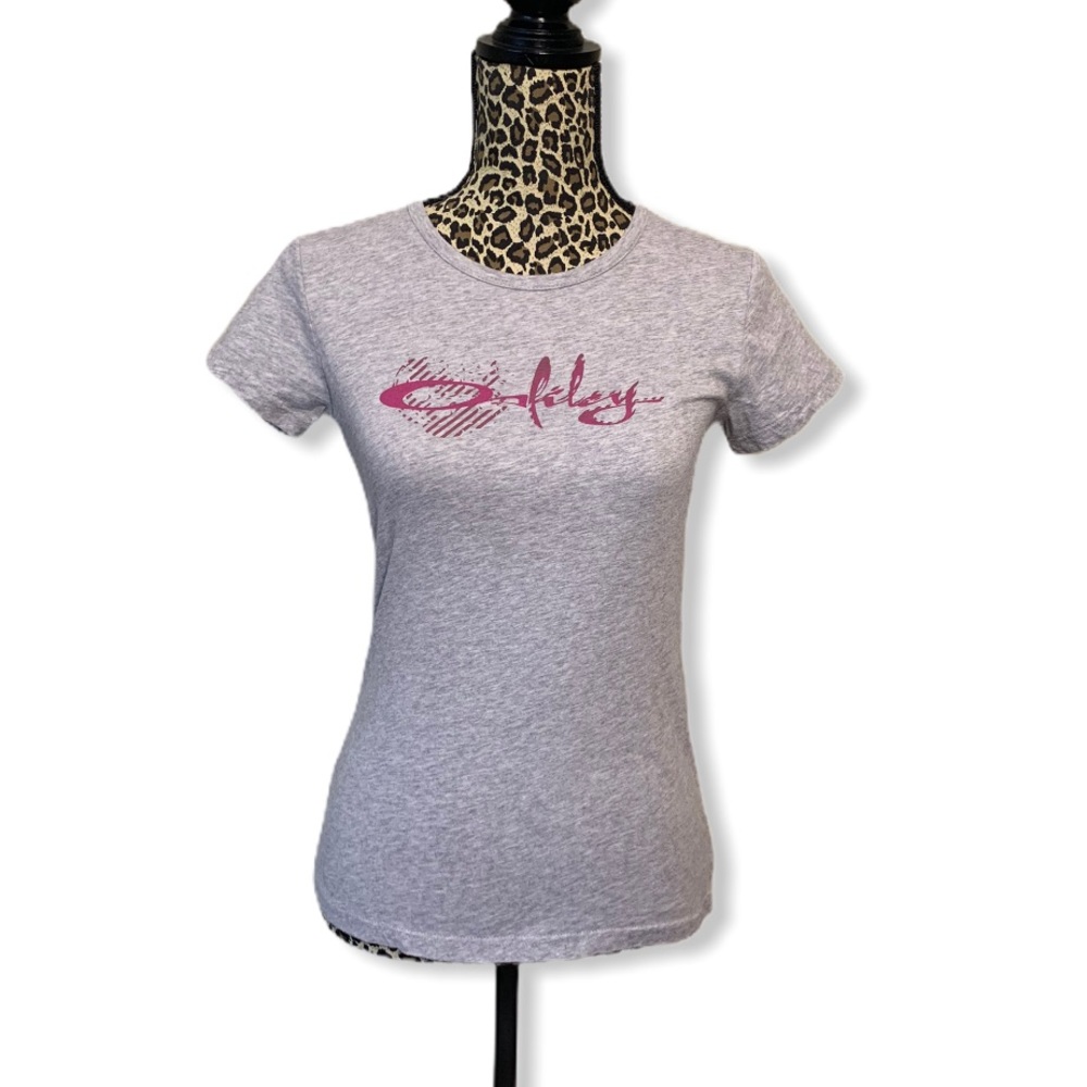 2/$25 Oakley Tee Gray Size XS